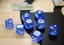 Full Grip Games Dice - 4 Pack (Blue)